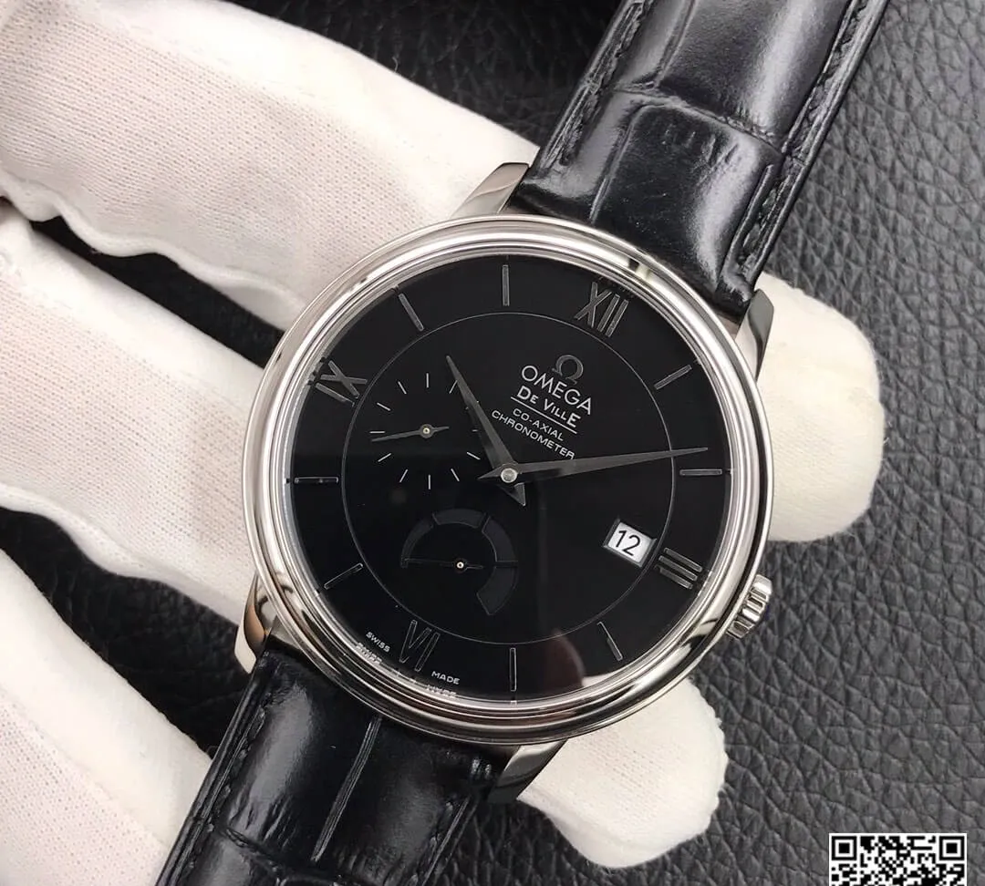 Omega De Ville 424.13.40.21.01.001 ZF Factory 1:1 Best Edition Replica Watch Stainless Steel Bezel